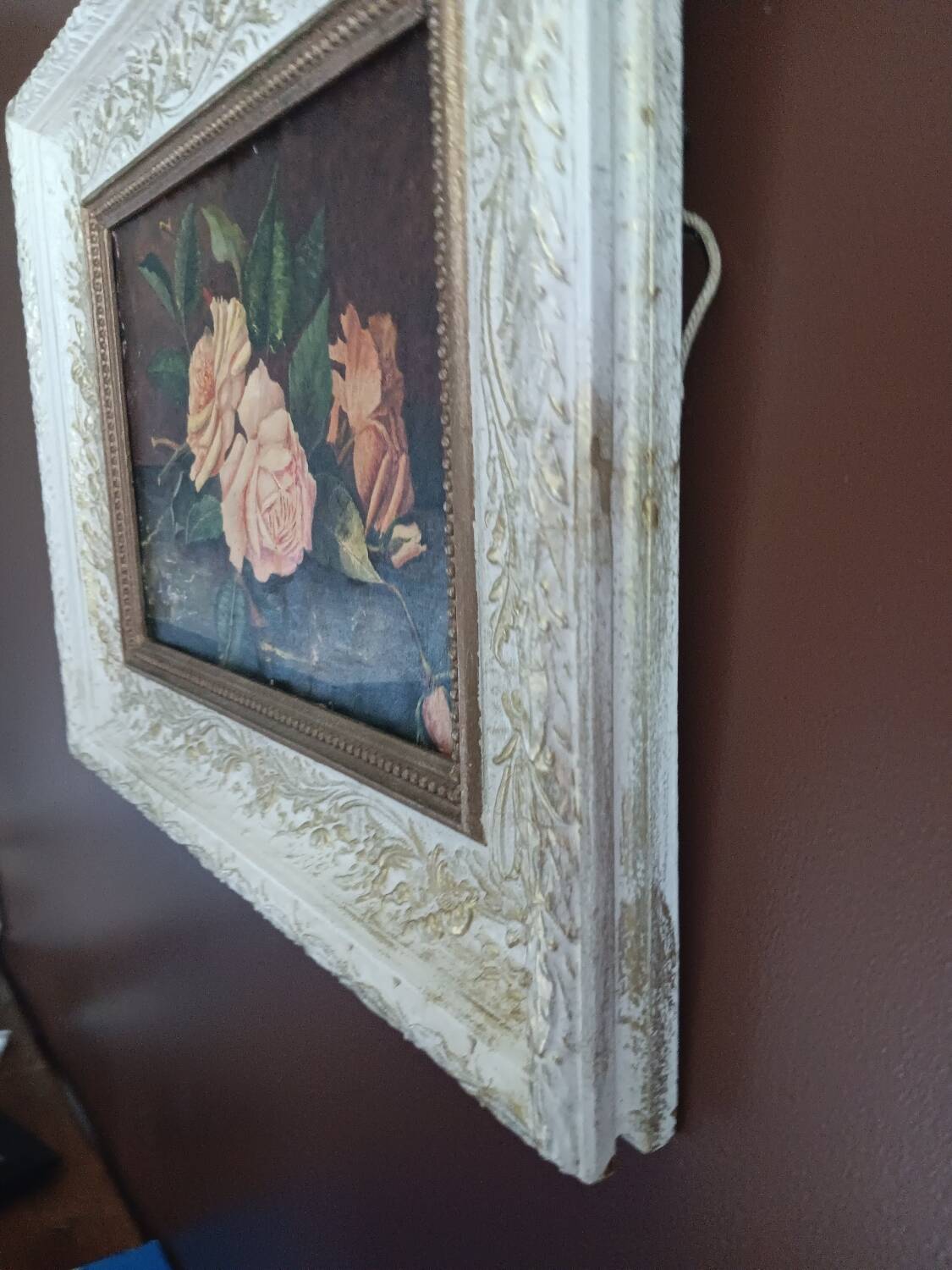 Still life painting bouquet of flowers