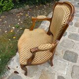 Paire de fauteuils style Louis XV