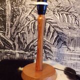 Scandinavian pine table lamp