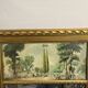 Trumeau mirror gilded wood landscape décor 69x124cm