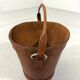 Leather waste paper basket 1960’s