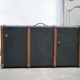 Vintage suitcase storage trunk