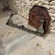 Large Front Fireplace Bronze 49cm 11kg - Marked DB 539 - Bar 113cm