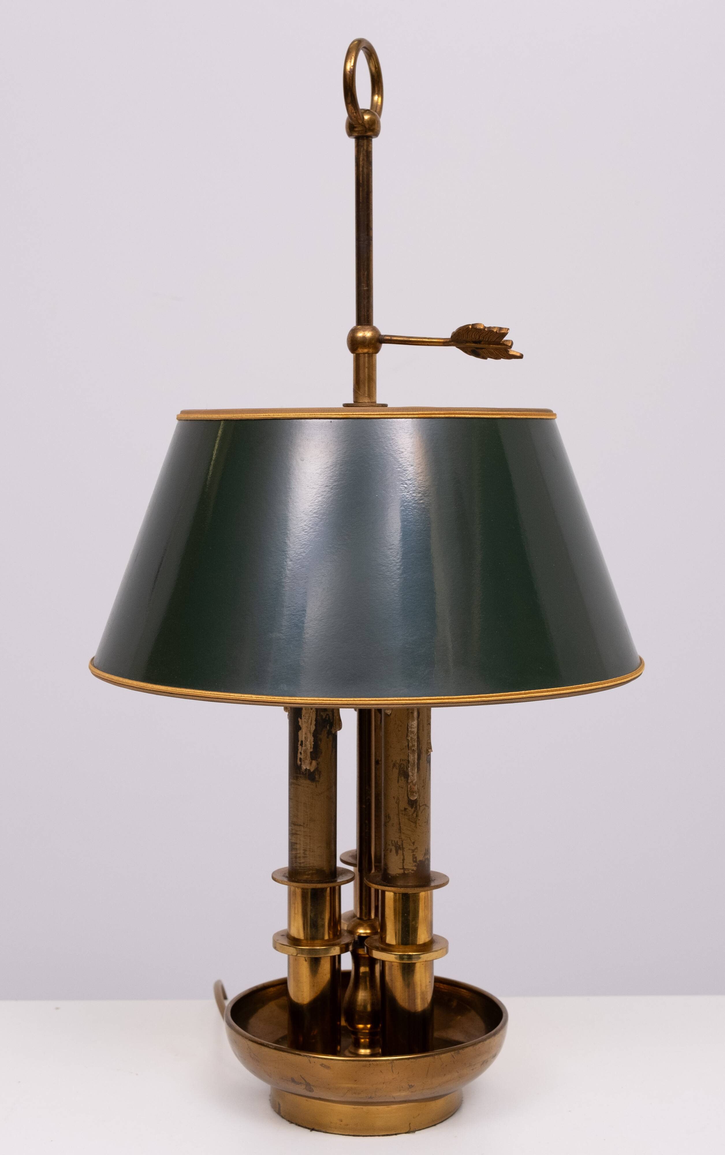 Louis XV Style Three Light Bouillotte Lamp France