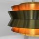 Pendant light "Trava" by Carl Thore for Granhaga Metallindustri. Sweden 1970s