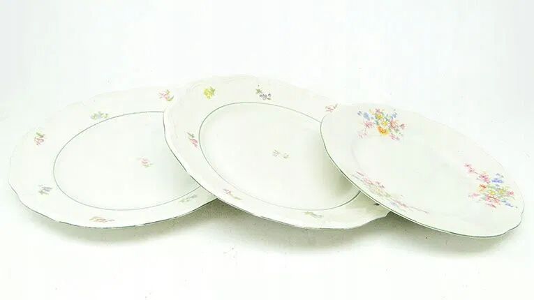 J2O Tielsch Wałbrzych plates set of 3
