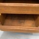 Oak desk in the Viennese Secession style from the early 20th century.