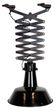 Industrial Black Enamel Scissor Ceiling Lamp, 1930s