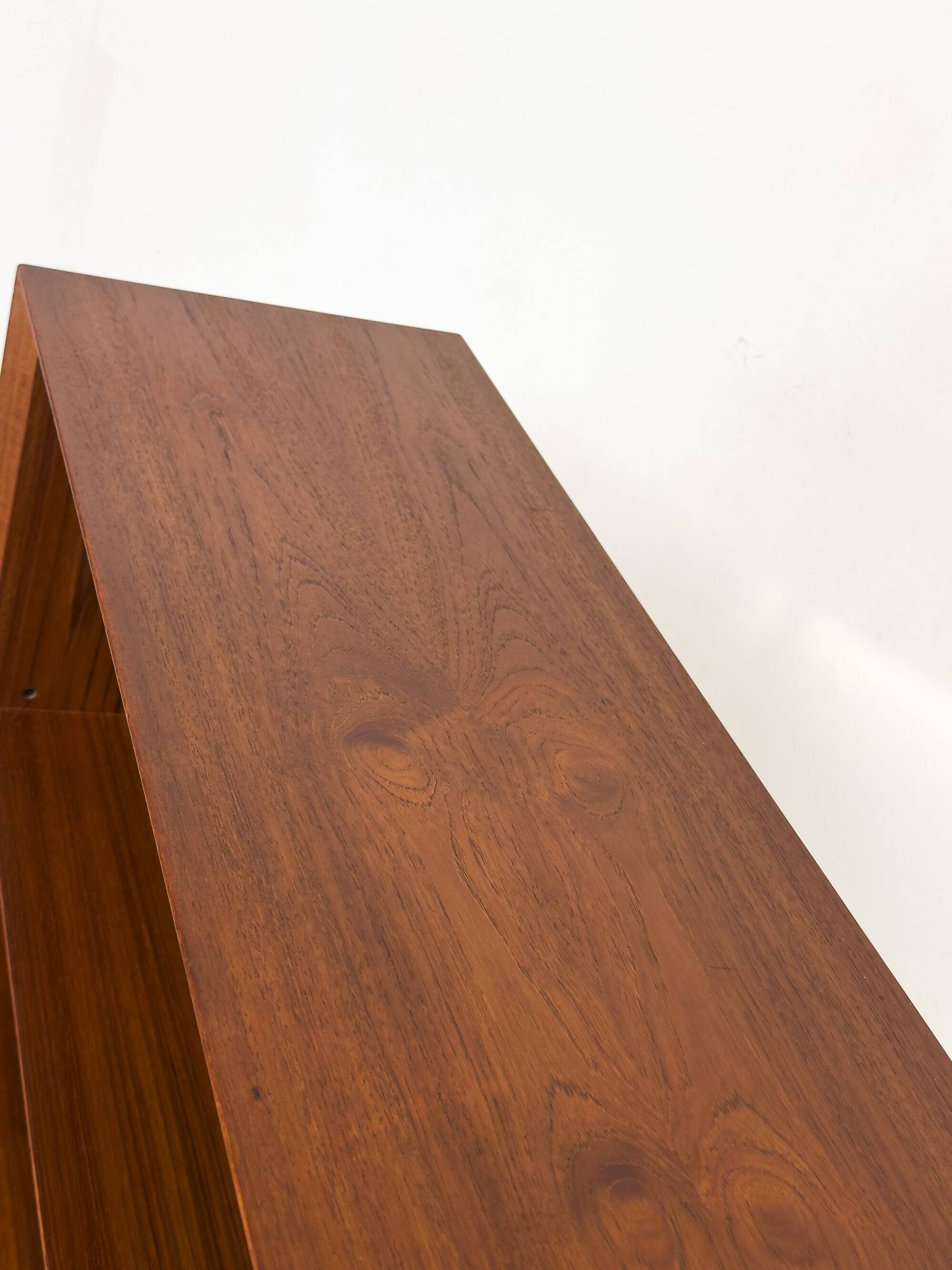 Vintage Danish Teak Bookcase by Chr. Linneberg, 1960s
