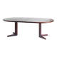 Scandinavian dining table with two extensions.Gudme Mobelfabrik. Rosewood. Denmark, 1960s