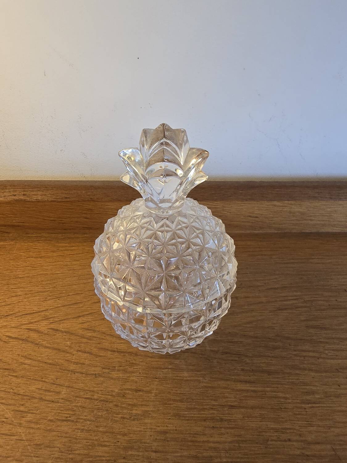 Crystal pineapple sweet bowl from the 1960s.