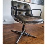 Set of Charles Pollock armchairs