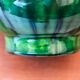Vase en céramique d'Acollay décor flamé vert