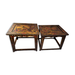 Paire de tables basse