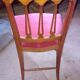 6 chaises fin 19 ème,début 20 ème