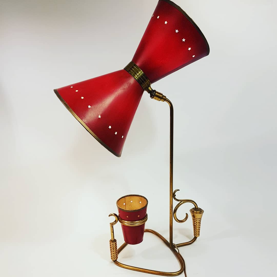 50s diabolo desk lamp
