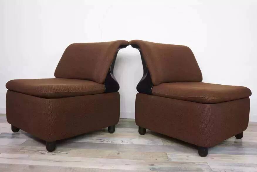 Pair of vintage armchairs