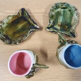 Tasse barbotine vintage