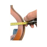 Beautiful wooden mirror with original shape