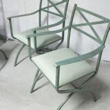 Series 6 chairs and vintage chairs Pierre Vandel
