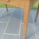 Antique solid oak desk with steps – 5 drawers