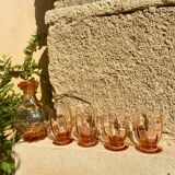 Rosaline glasses and carafe set