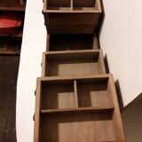 Vintage wood sewing box