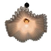 Lampe à pendentif Murano Fazzoletto, années 1970