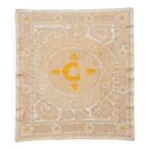 Vintage hand-embroidered tablecloth 123x147 cm