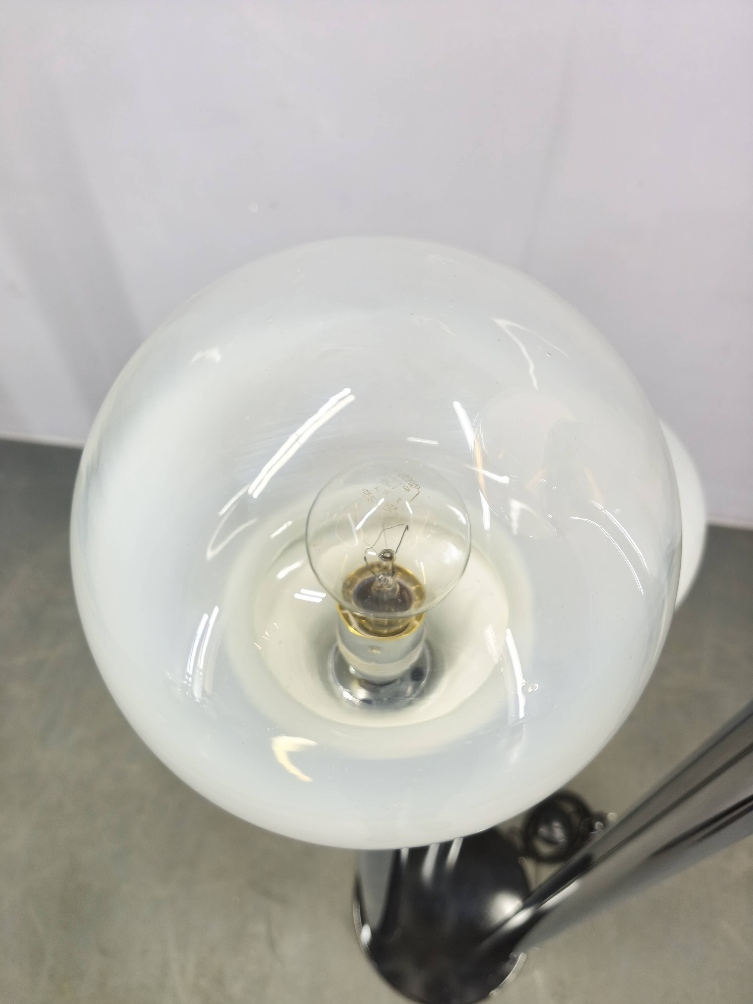 Carlo Nason Floor Lamp for Mazzega, Murano Glass, Italy 1970s