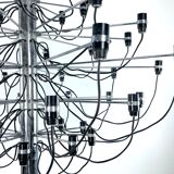 Chandelier 2097 by Gino Sarfatti for Arteluce Italy 1958