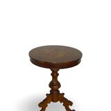 an antique Italian Sorrento occasional table top, from the 19th