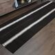 Turkish striped kilim runner rug 83x275 cm