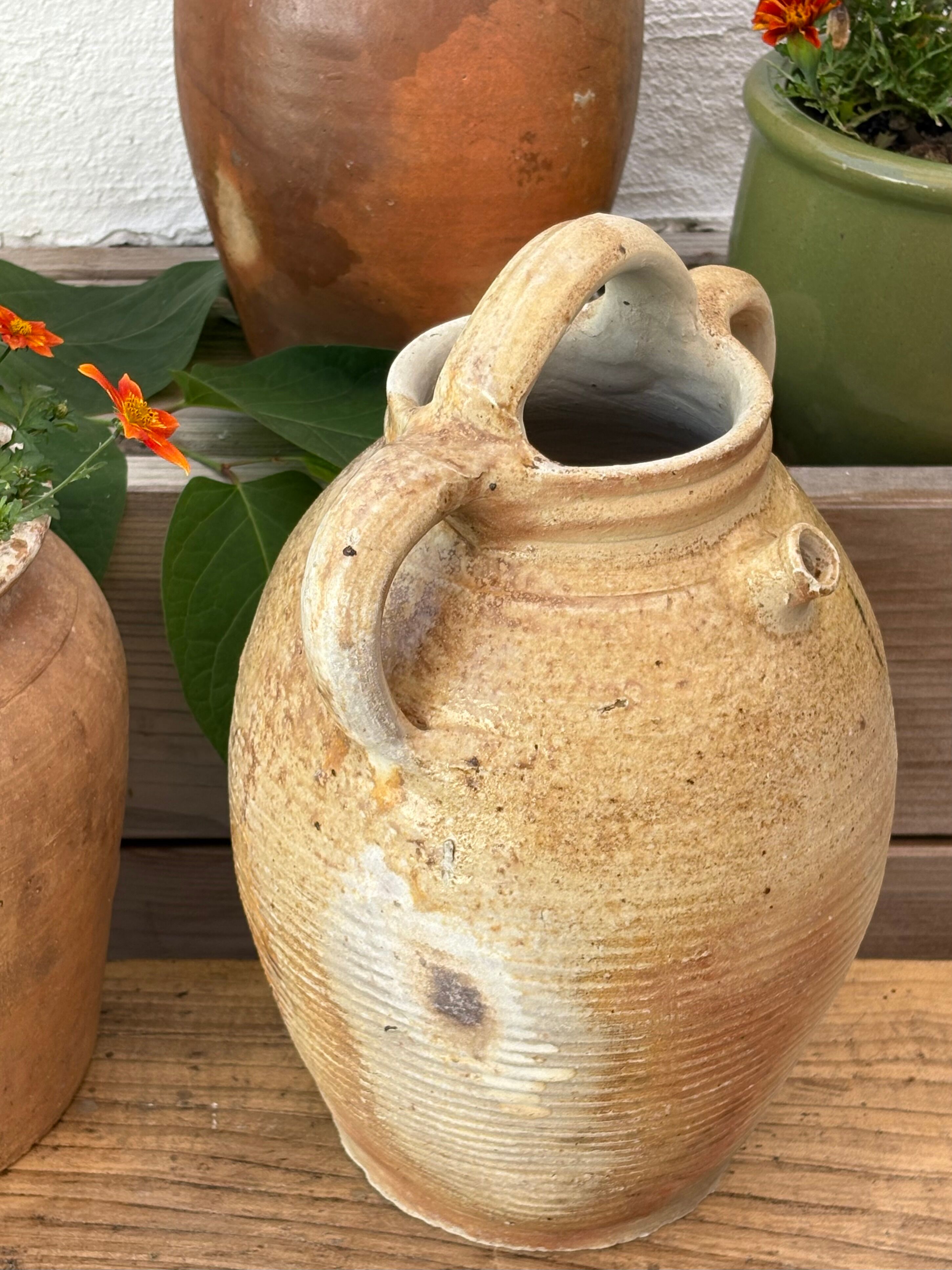 Ancient terracotta jar