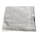 New 2-seater sheet embroidered with ladder day triangles