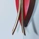 Vintage 1950s wall lamp in brass with flower decoration.