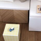 Cube ceramic side table