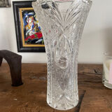 Vase en verre cristal