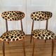 Leopard chairs