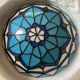 Tiffany stained glass ceiling light
