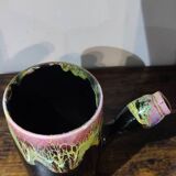 Mazagran flamed ceramic Vallauris