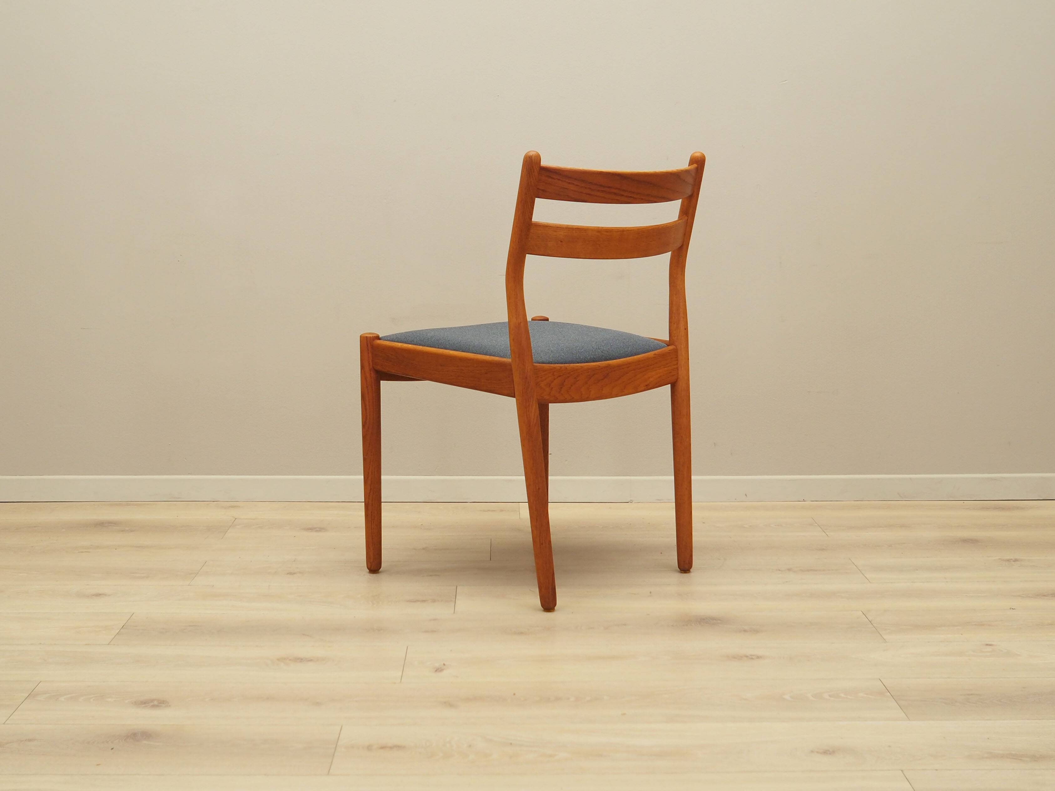 Set of six teak chairs, Danish design, 1970s, designer: Poul M. Volther