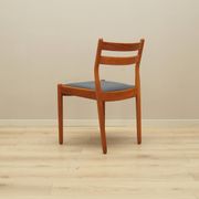 Set of six teak chairs, Danish design, 1970s, designer: Poul M. Volther