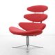 Paire de fauteuils scandinaves vintage modèle Corona