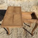 Console making Louis XV style game table in oak