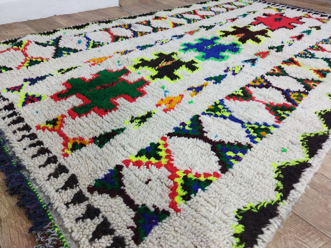 Handcrafted Moroccan Berber Rug 233 X 136 CM
