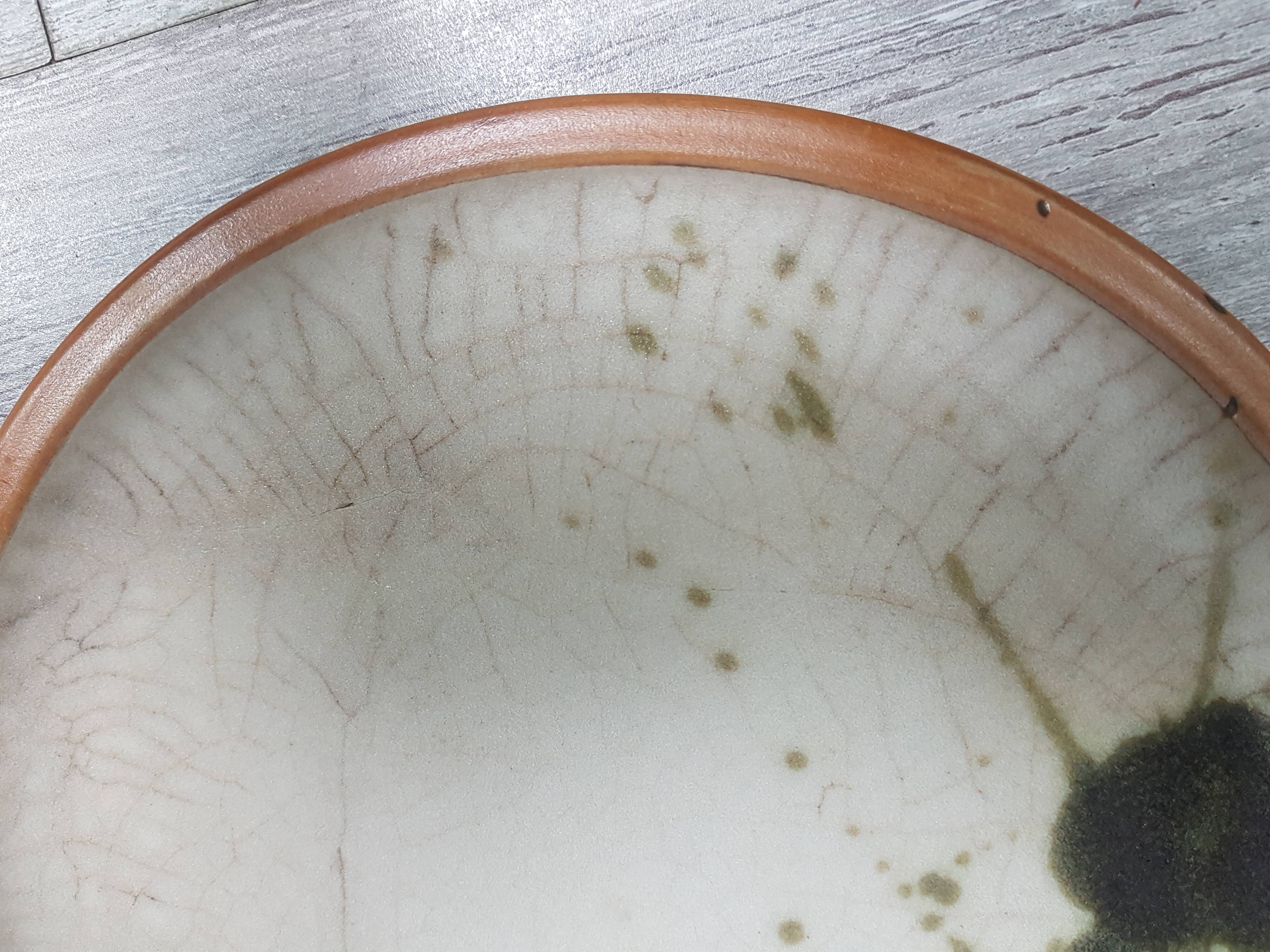 Large plate from La Potterie de la Colombe