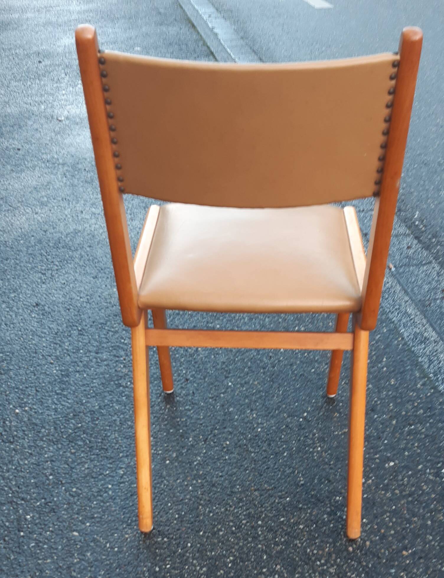 Lot de 4 chaises vintage