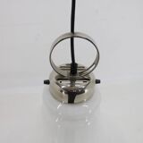 Suspension italienne en verre, années 1970