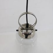 Suspension italienne en verre, années 1970